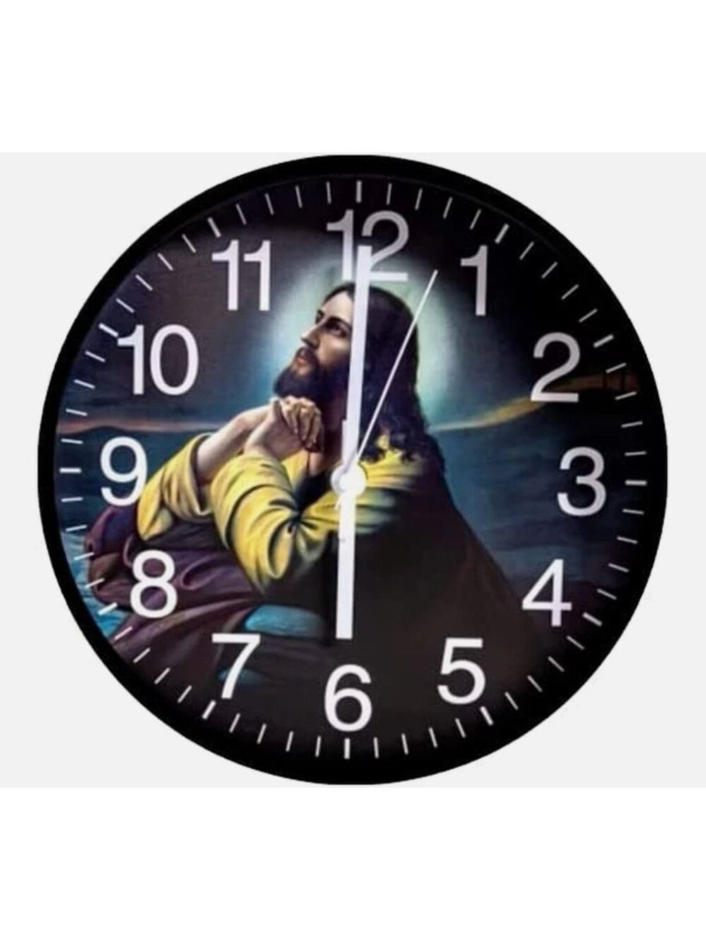 The Prayer Clock Wall Clock With Inspiring New Testament Passages Every Hour
